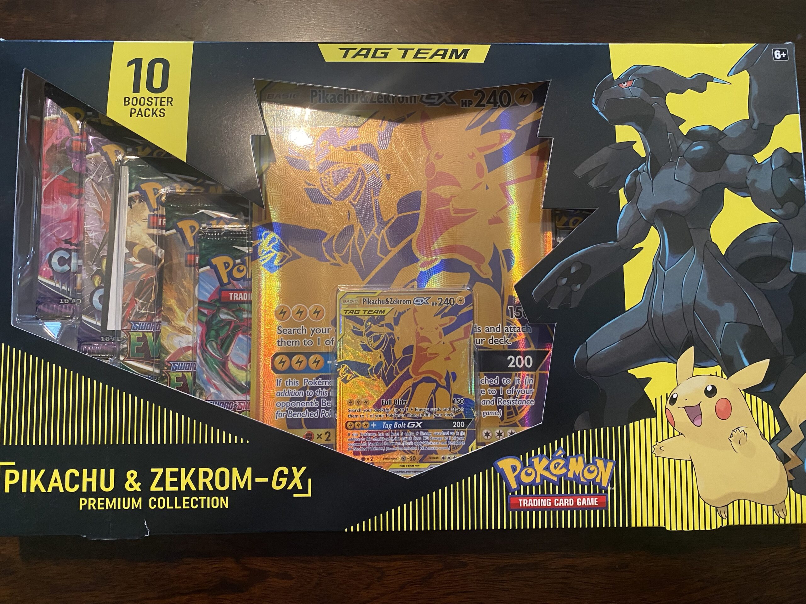 Pikachu & Zekrom Collection Box - Tonys-Collectibles